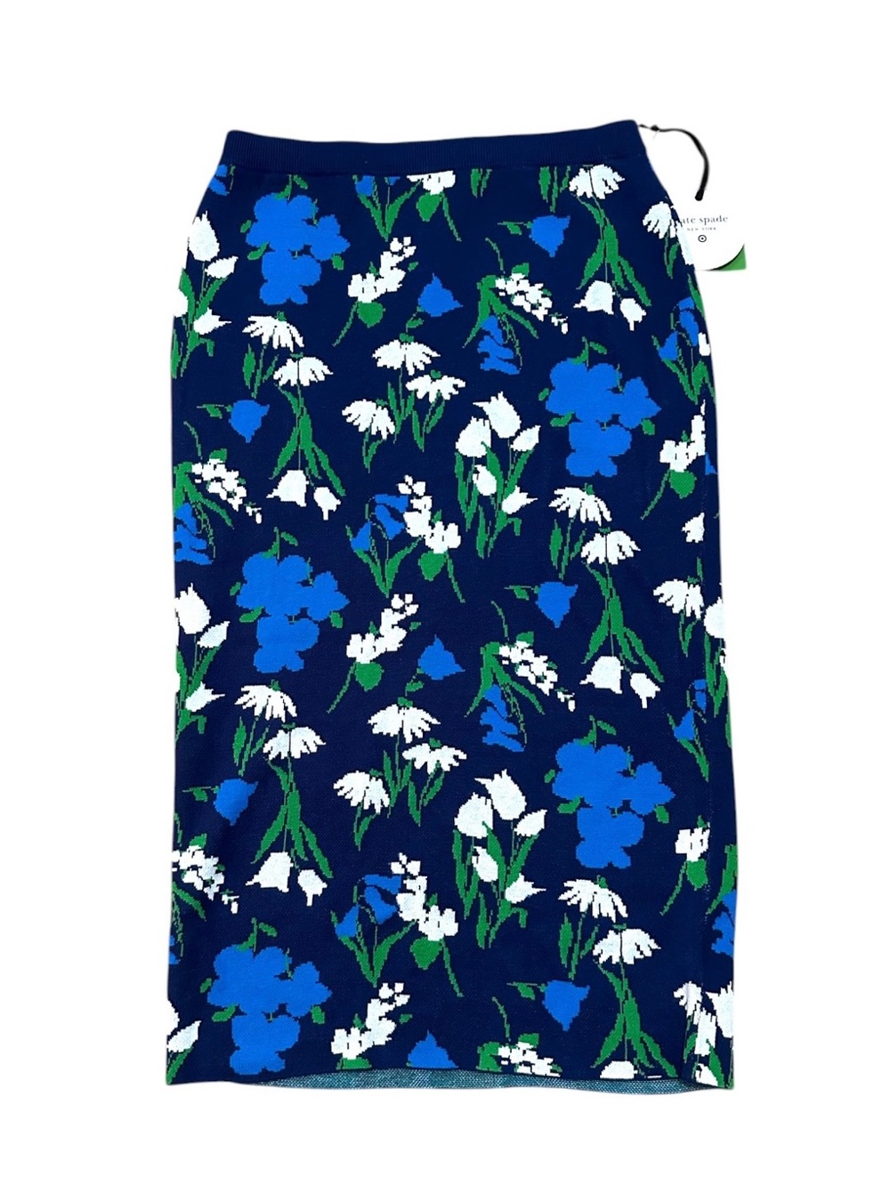 Kate Spade x Target Floral Knit Midi Pencil Skirt M NWT